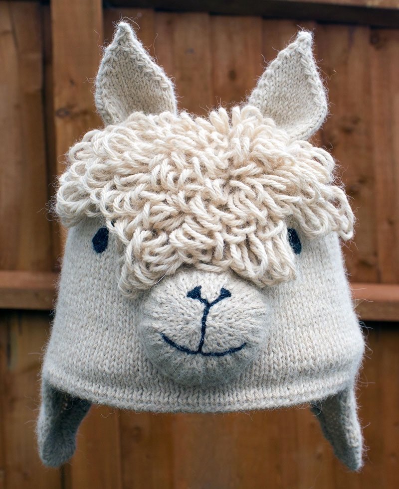 Alpaca Hat Knitting Pattern Pdf