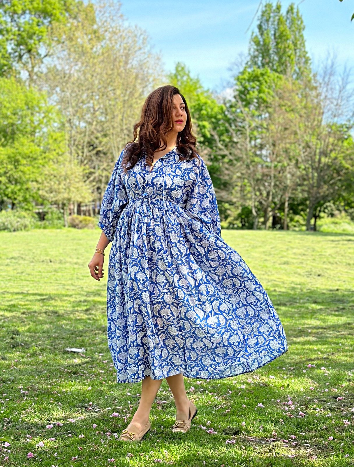 PureCotton Indian Print Dress