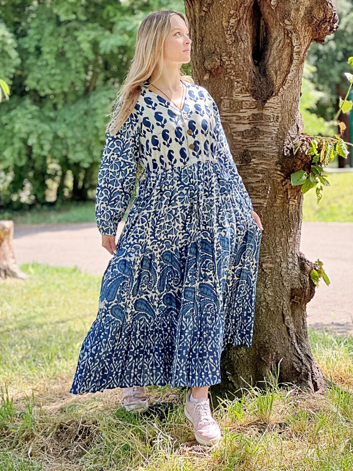 Pure Cotton Flower Dress