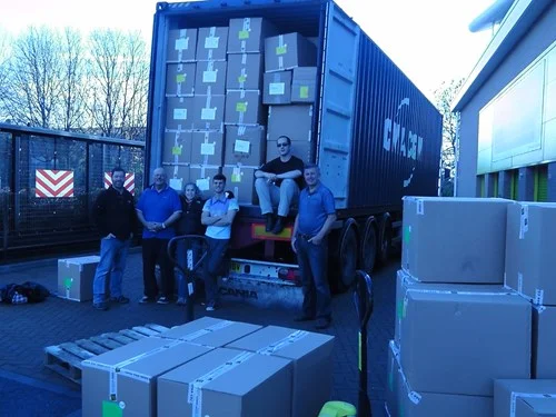 KACW Syrian Refugess - Container Loaded 