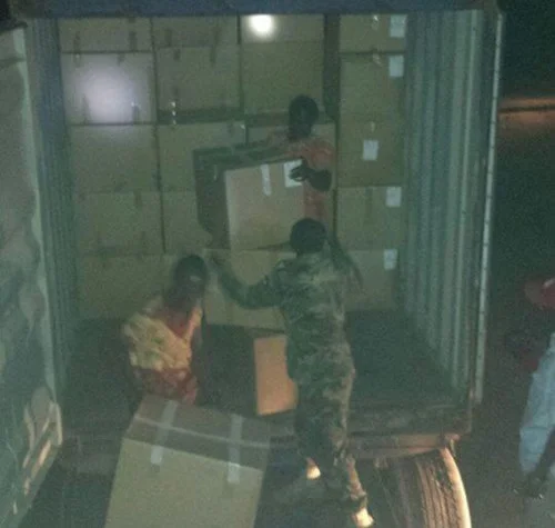 Sierra Leone: The container has arrived