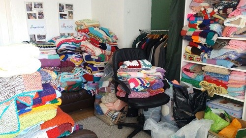 Blankets, blankets and more blankets!