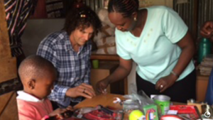 Showing Mary electrical circuits