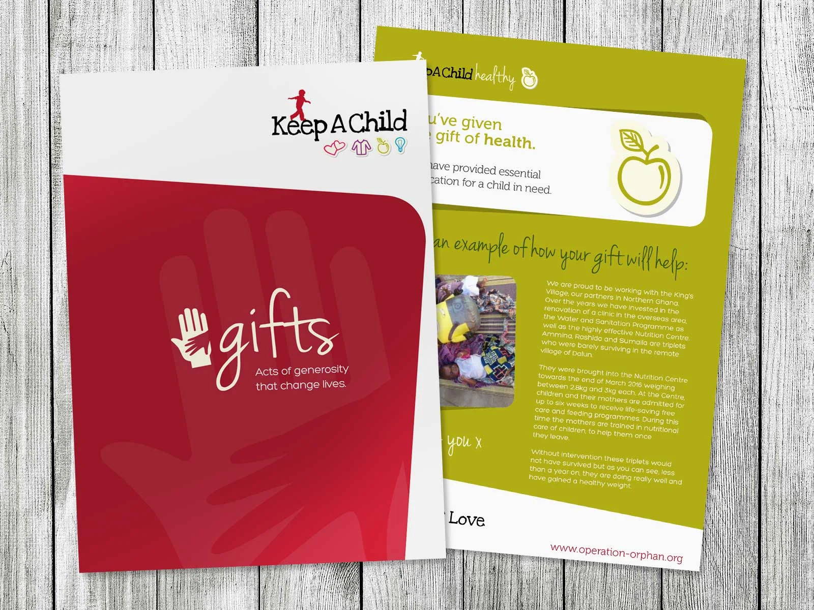 Keep a Child Healthy Gift Card