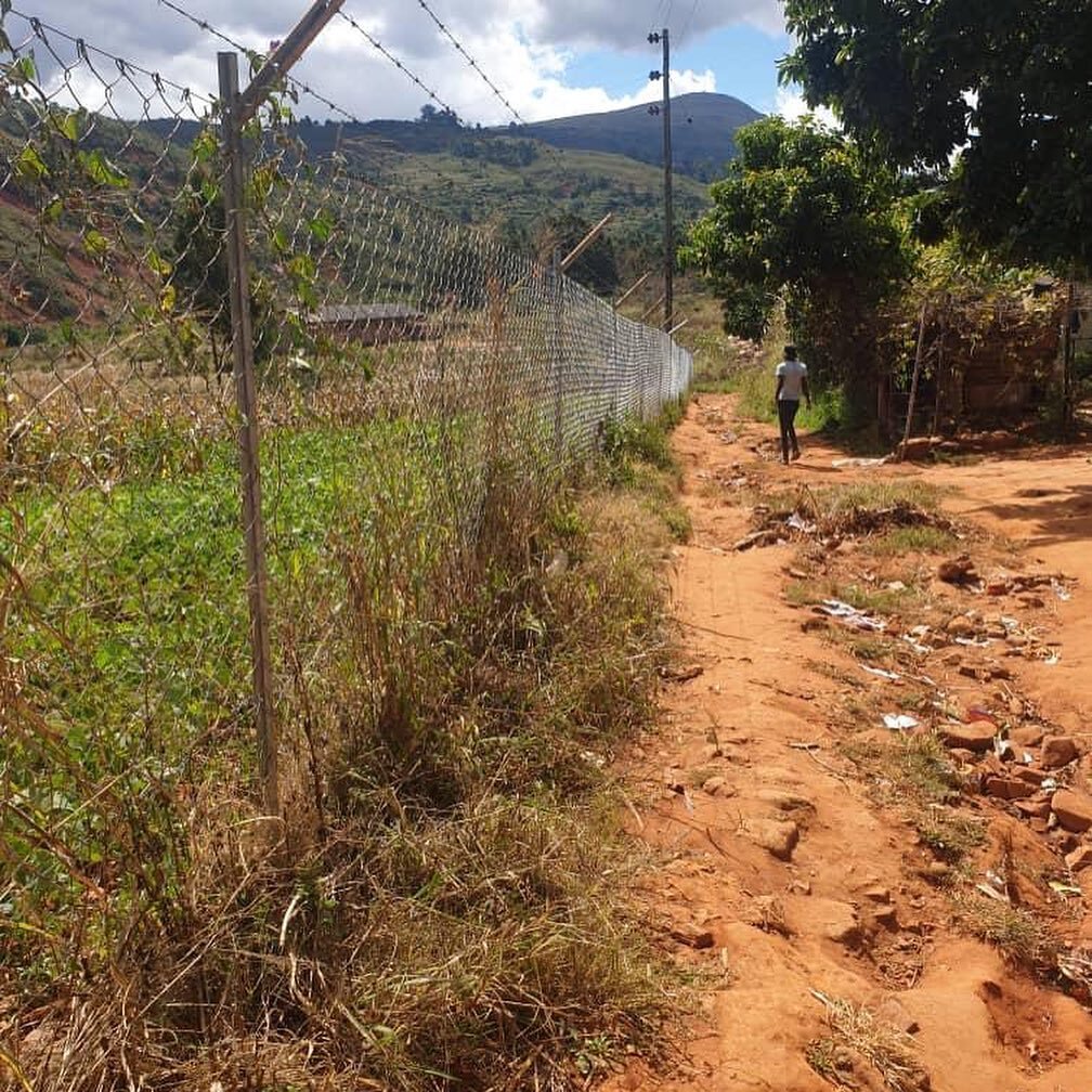 Erecting a perimeter fence around the school was a priority in order to keep the children safe. 
The damage done by the #cyclone meant that safeguarding was an issue as adults were walking through the school grounds unaccompanied. 

We are so happy t