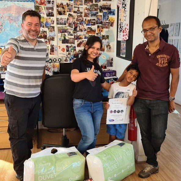 This little Dheer has the biggest heart! 

He turned 6 last week &amp; to celebrate his birthday he asked for donations to help other children, instead of presents for himself. 

The generosity of his family and friends enabled Dheer and his parents 