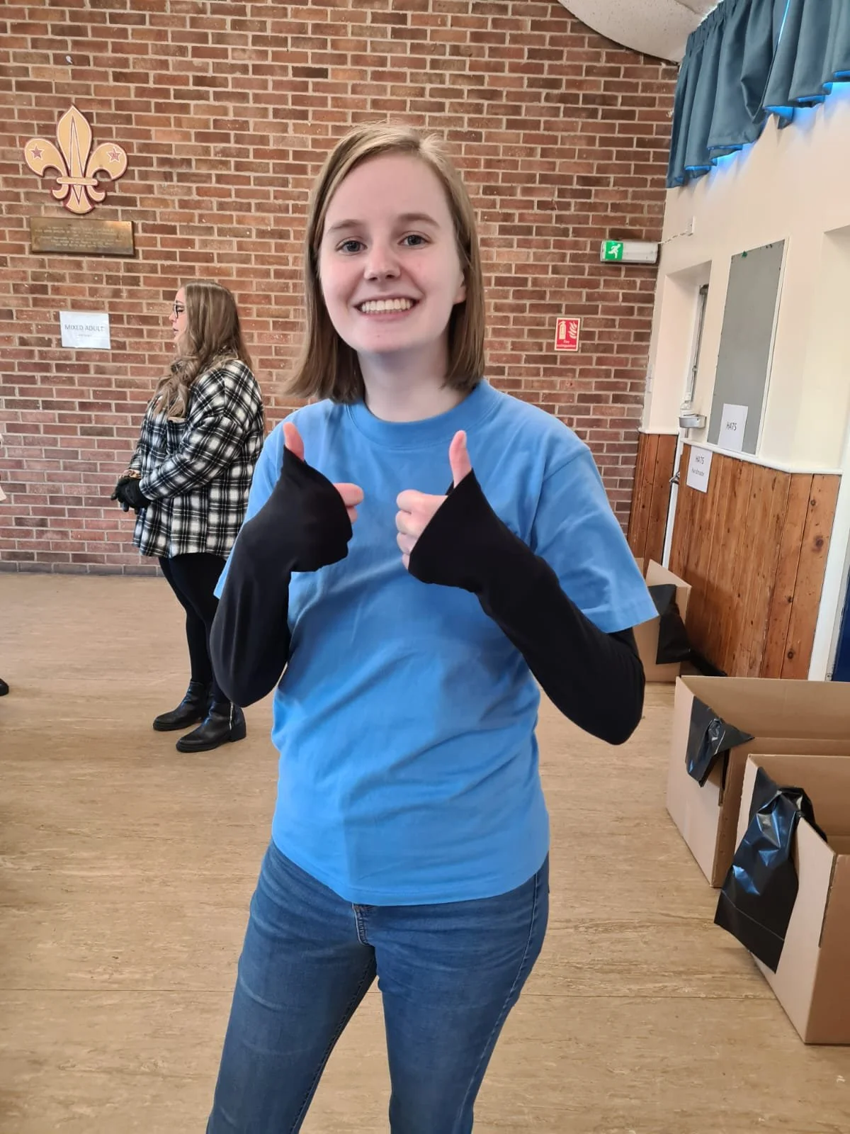 Rachel giving thumbs up!.jpeg