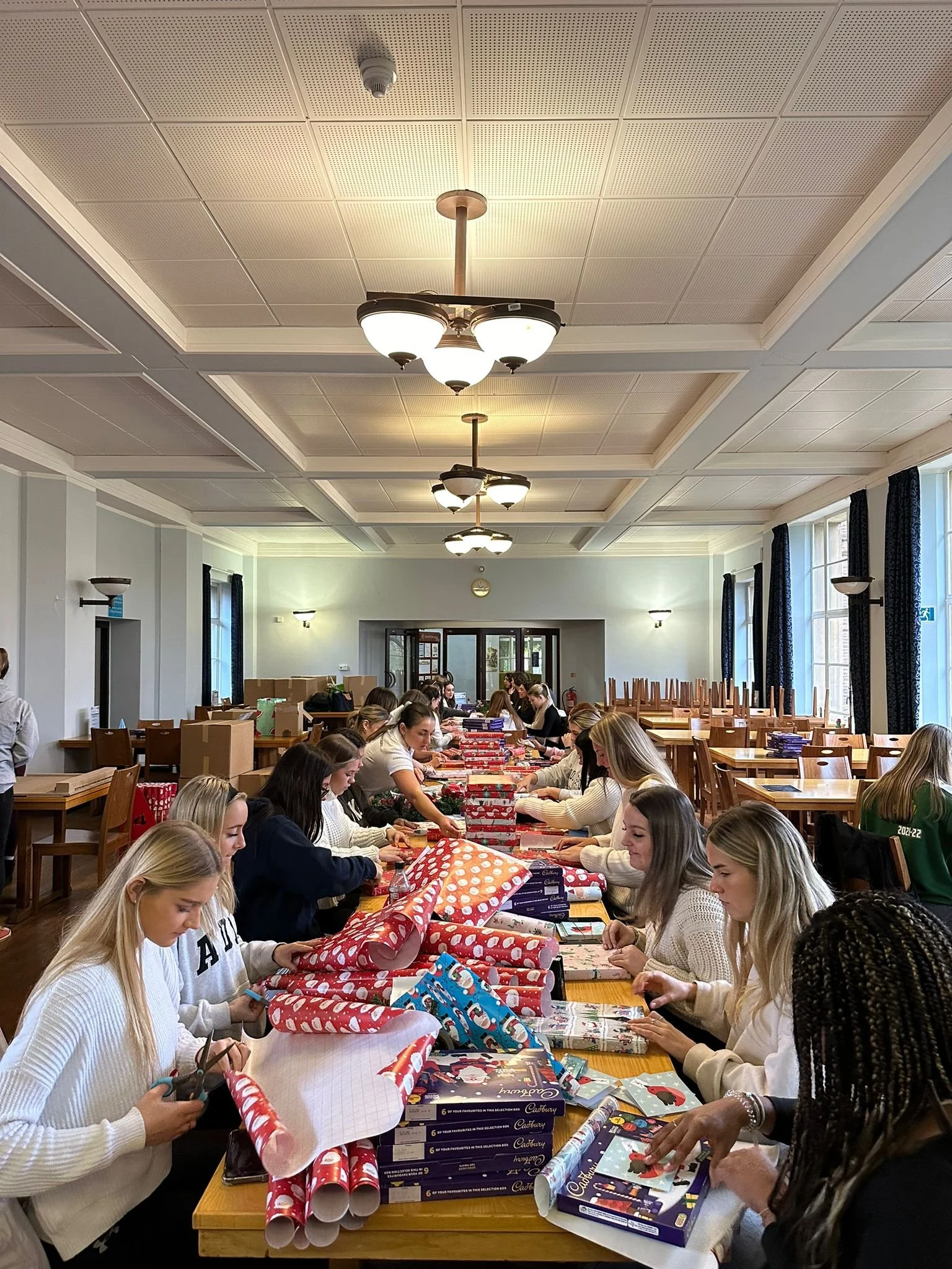 UoN Cheerleaders' Wrap 