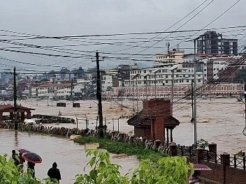 Devastating floods in Nepal