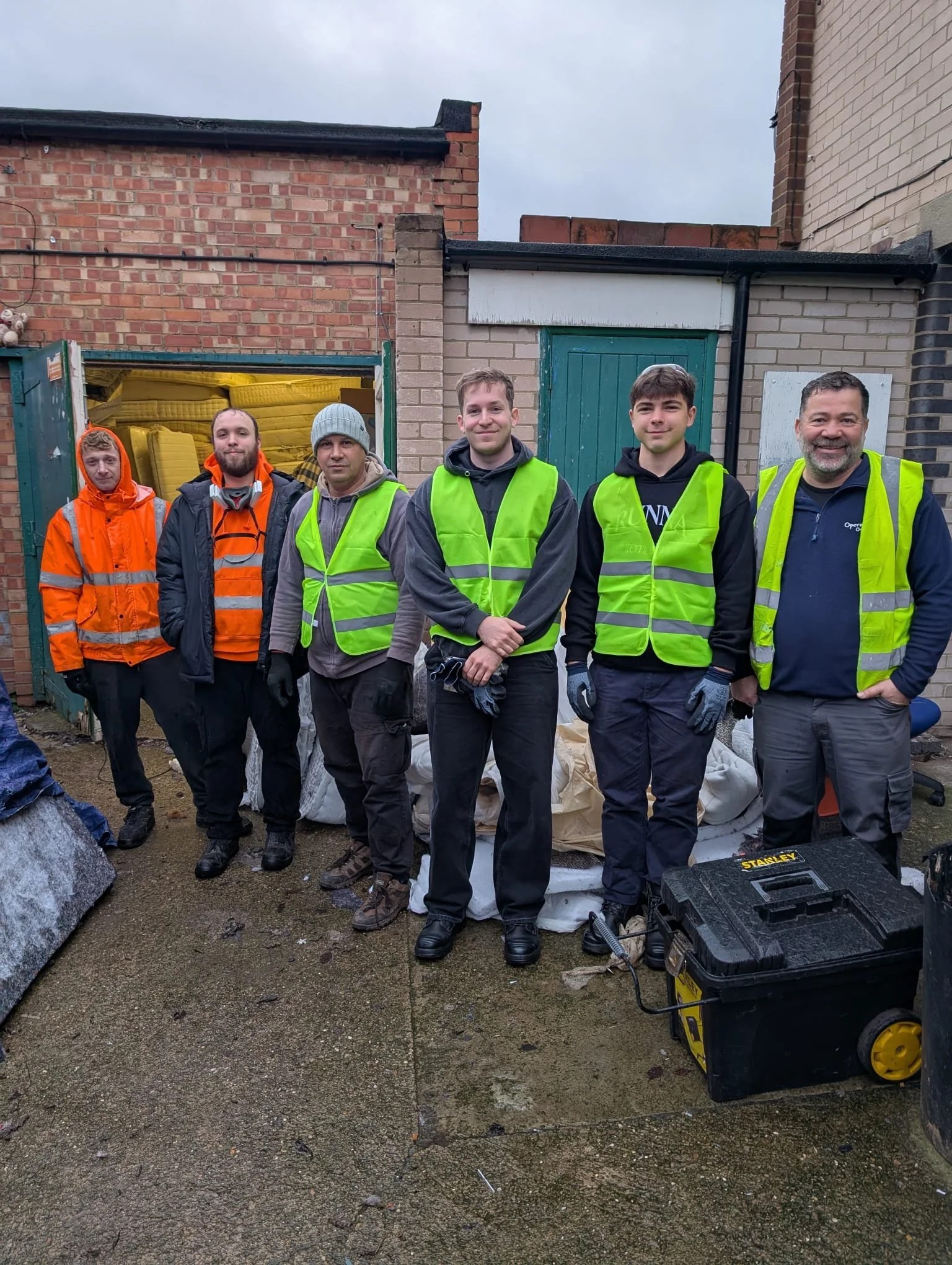 Corporate team day for for  Waste Nott Want Nott!