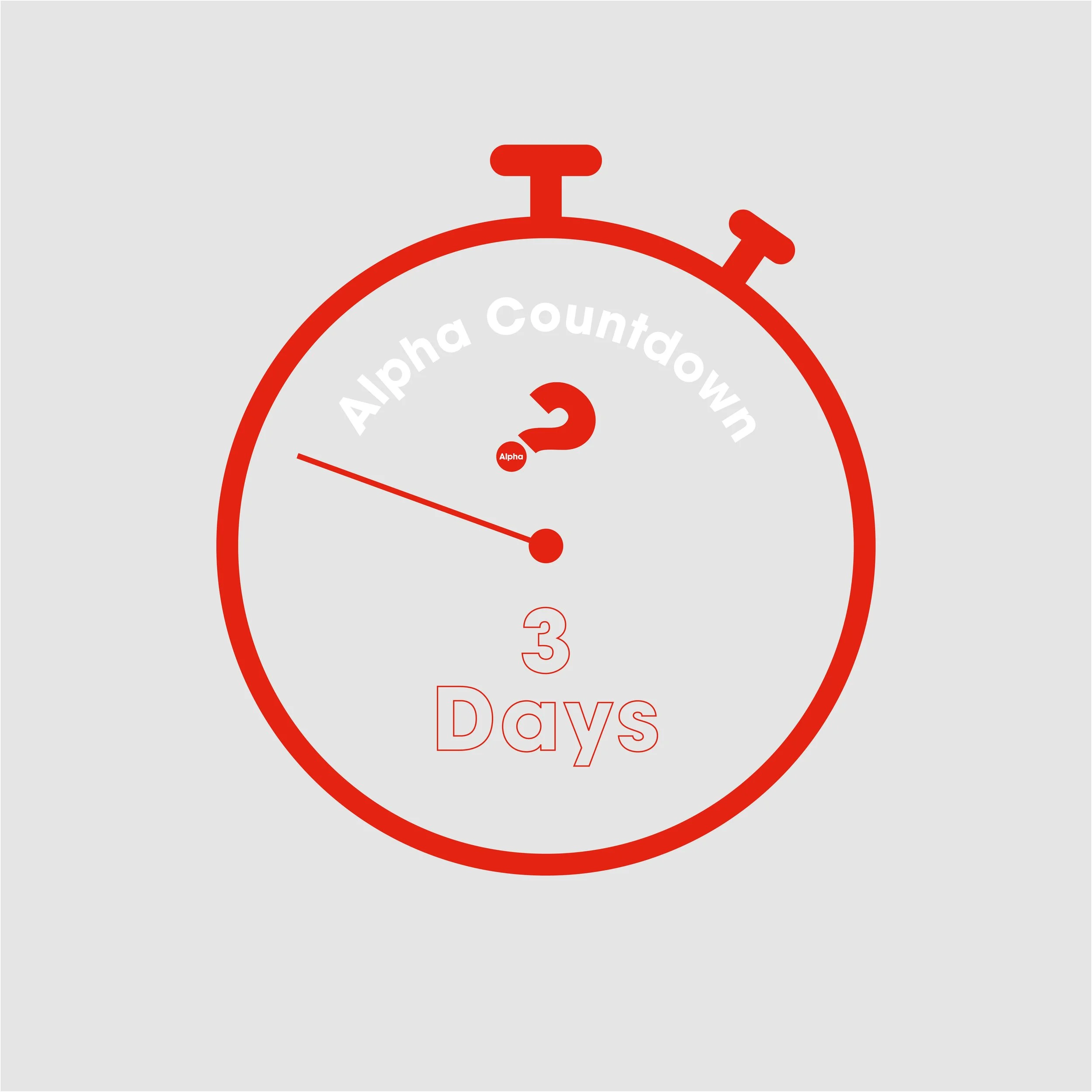 Alpha - it's not too late to join!