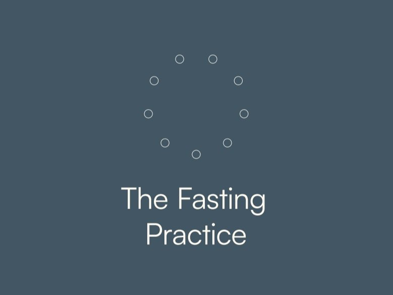 Practicing the Way: Fasting
