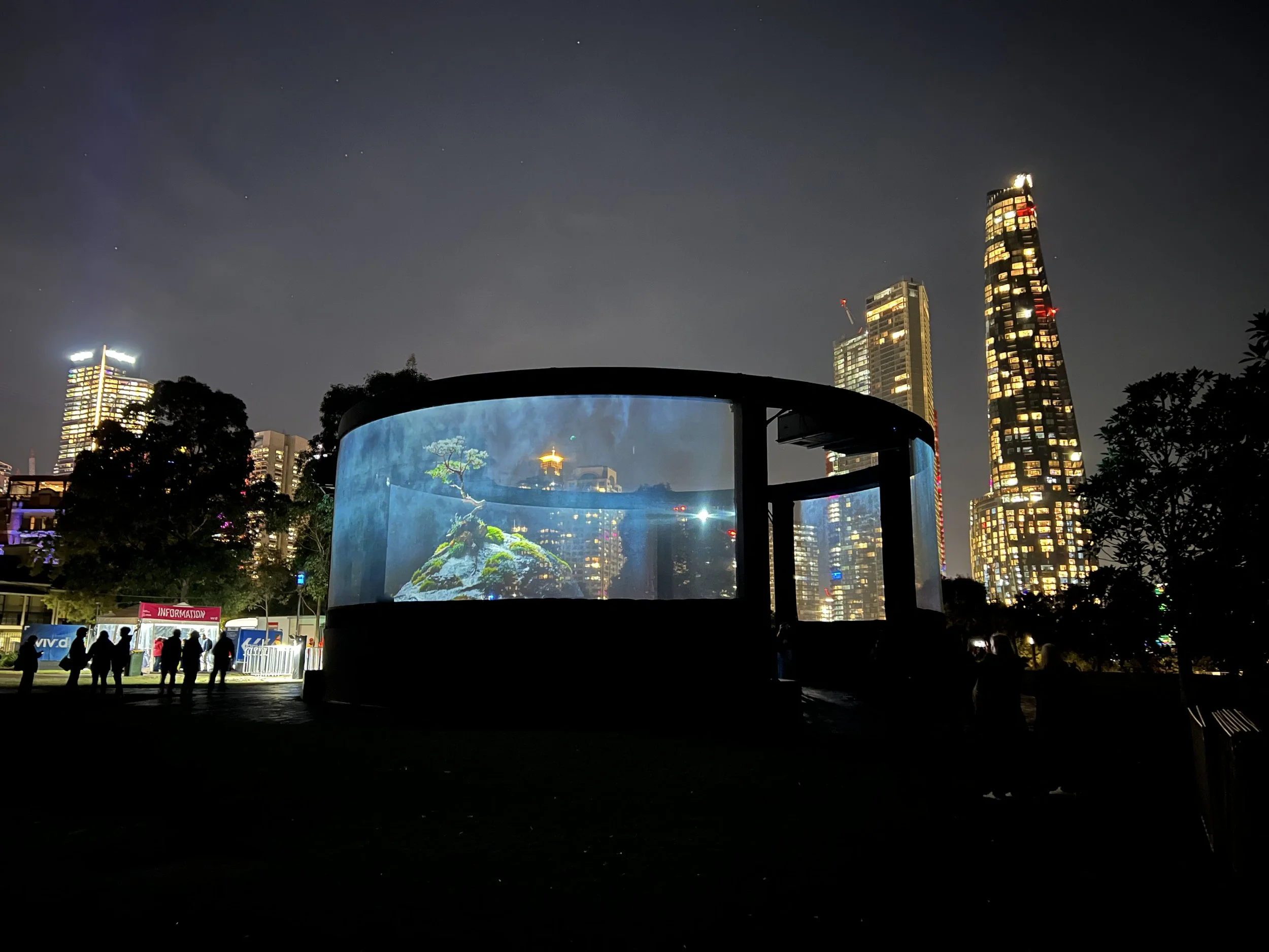 Featured in the film and installation 'nest' by Leila Jeffreys X Melvin J. Montalban, 2024, Vivid Sydney. 