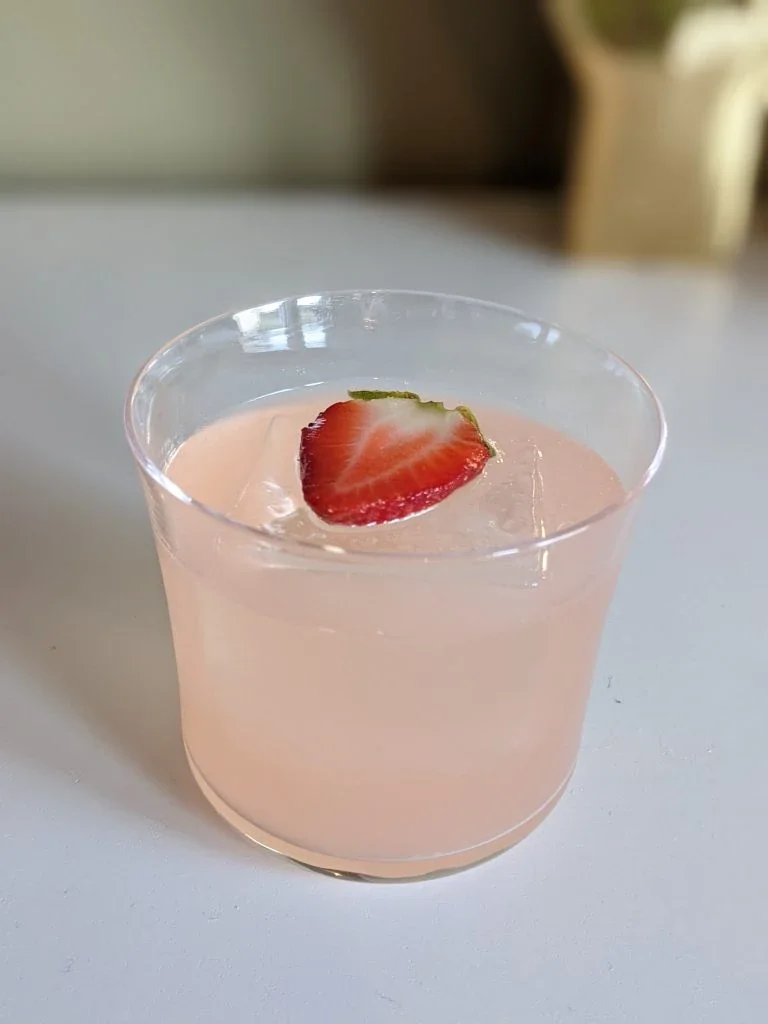 Strawberry Mezcal Margarita