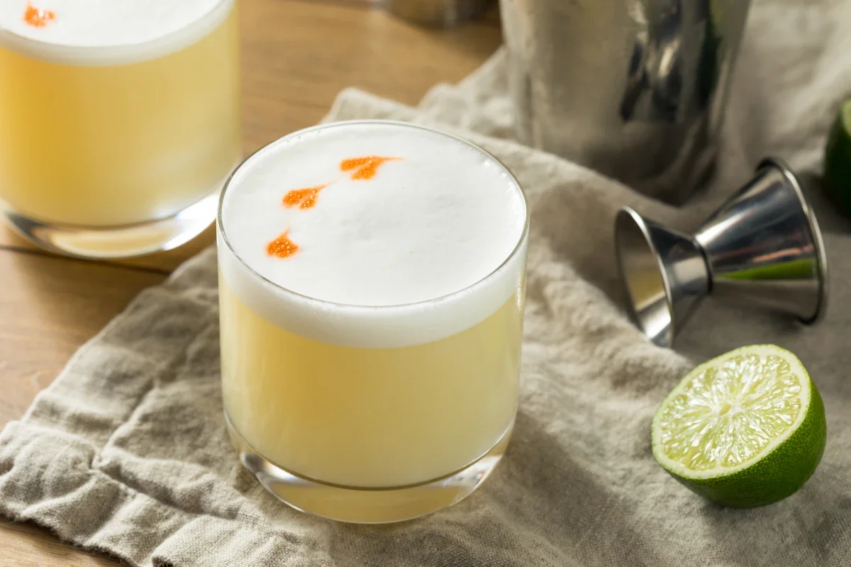 Egg White Mezcal Cocktail