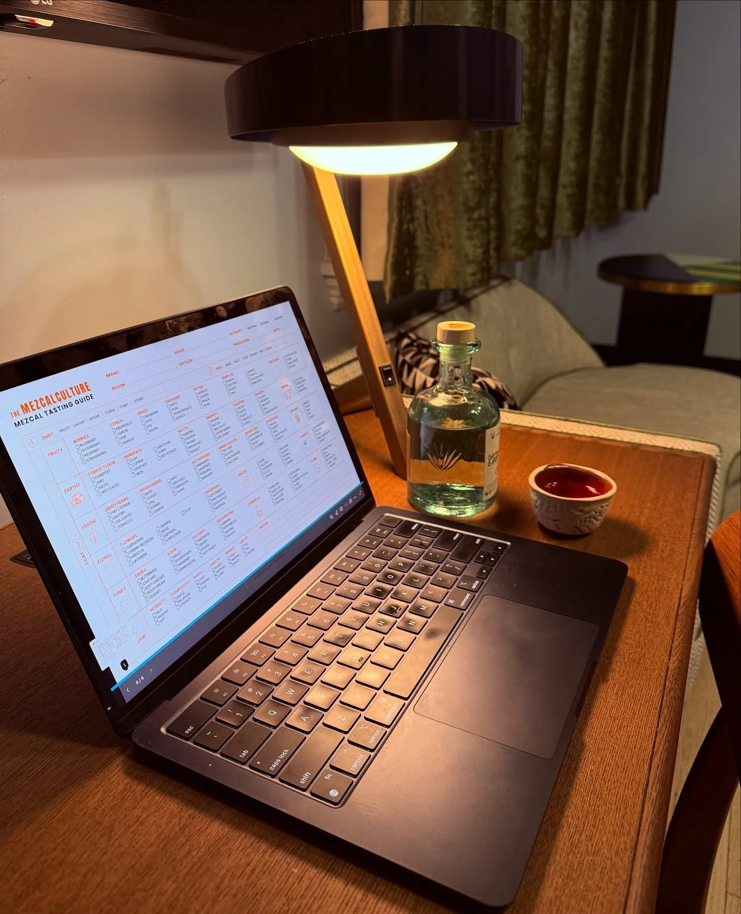 Just put the final touches on the 2026 Mezcal Tasting placemat. 

Time to roam center city to enjoy some mezcal and watch the ball drop&hellip;somewhere. 

#mezcal