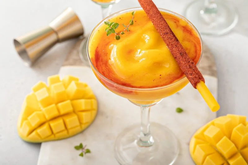Mangonada with Mezcal