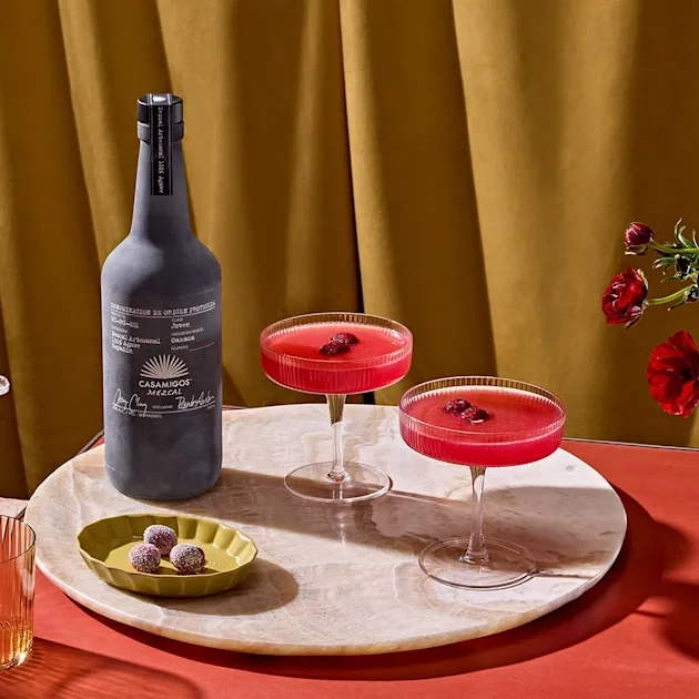 Smoky Cranberry Mezcal Madras