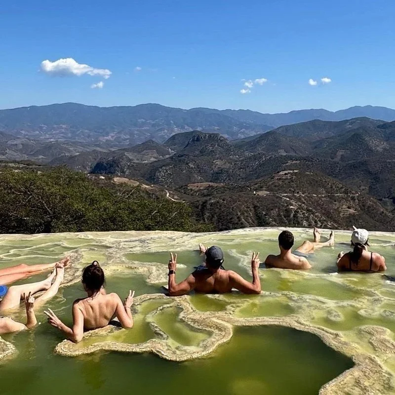 Hierve el Agua, Tule Tree, Mitla and Mezcal Distillery Tour
