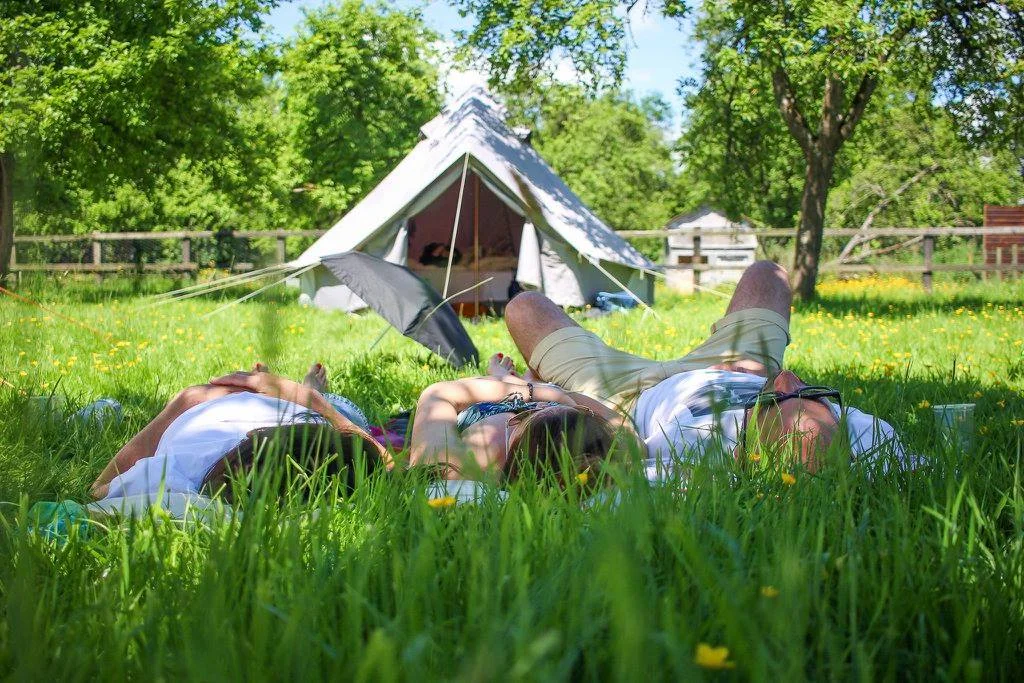 Glastonbury Festival – there’s glamping and then there’s this…