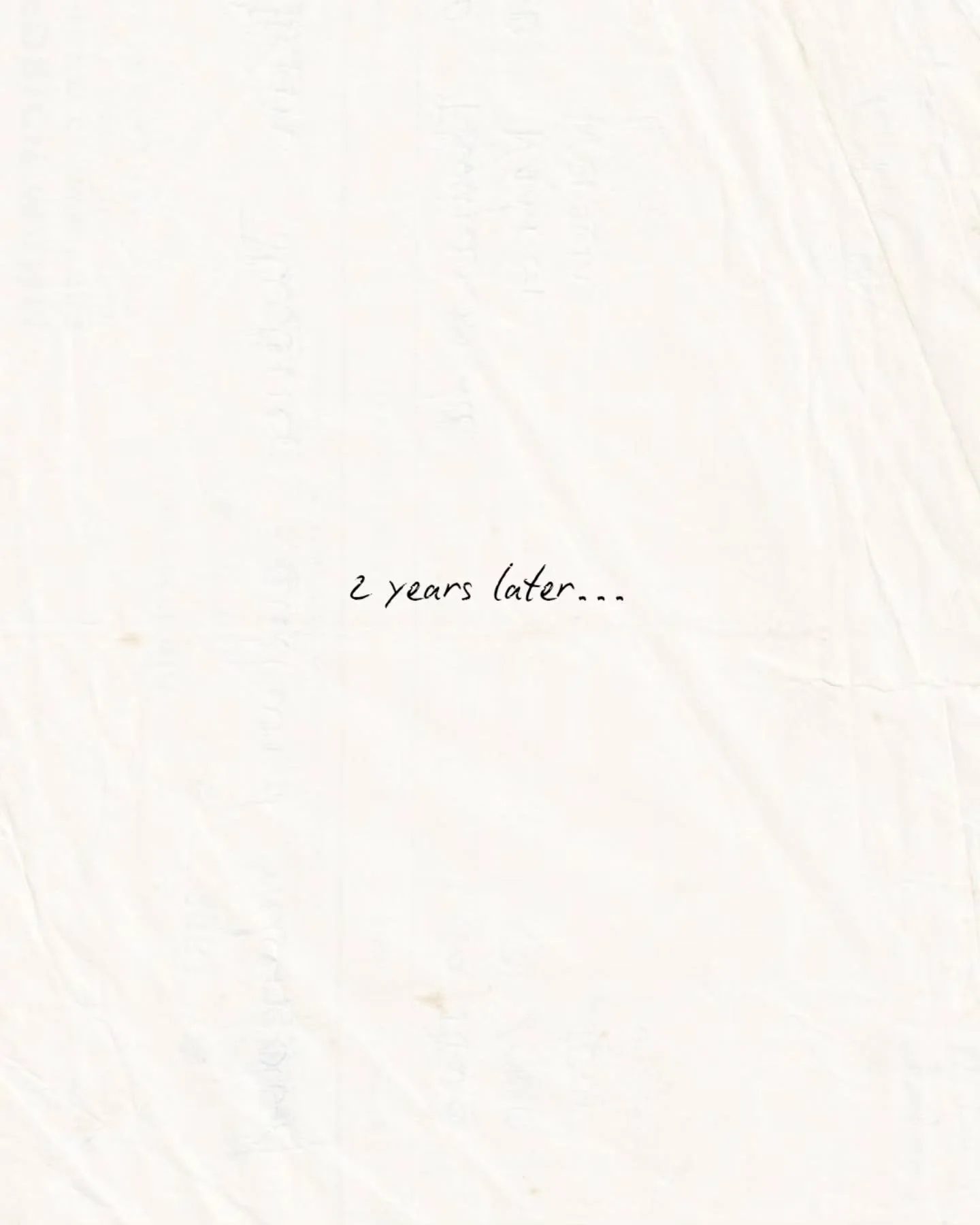 &ldquo;They grow up so fast&rdquo;&hellip; or "Wow, time flies".&nbsp; I didn&rsquo;t really fully understand that phrase until life happened to me.&nbsp;

Life took a slight detour, but I know my final destination.

Live intentionally. Fai