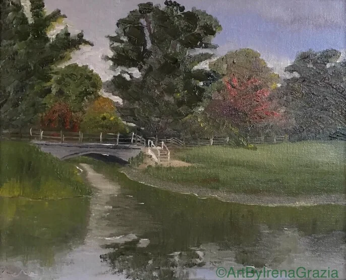 Boathouse Bridge, Dedham