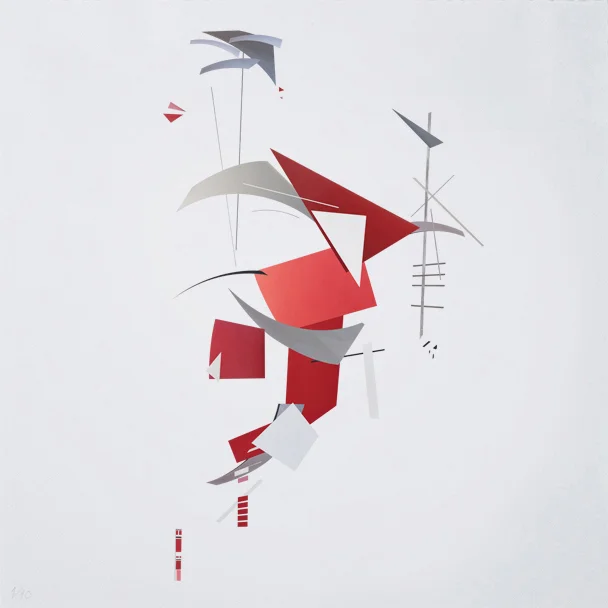 Suprematism Composition No. 86 , Giclée print, 60 x 60 cm