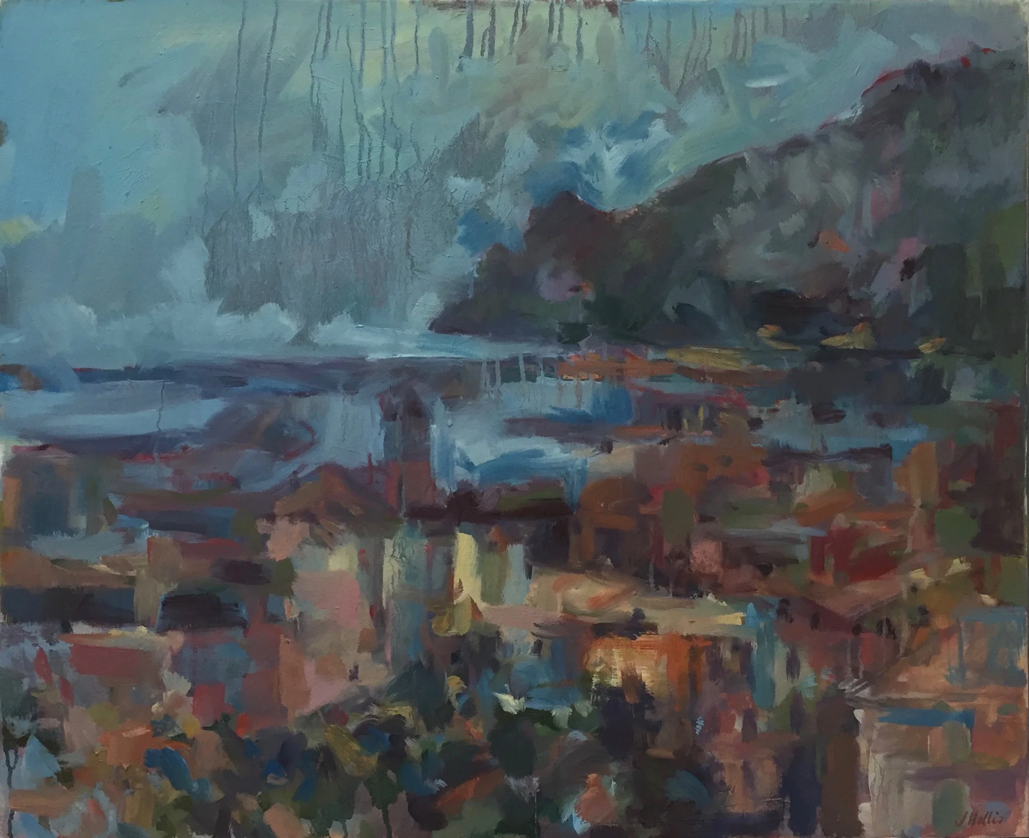 Almeria, Oil on canvas, 70 x 80 cm