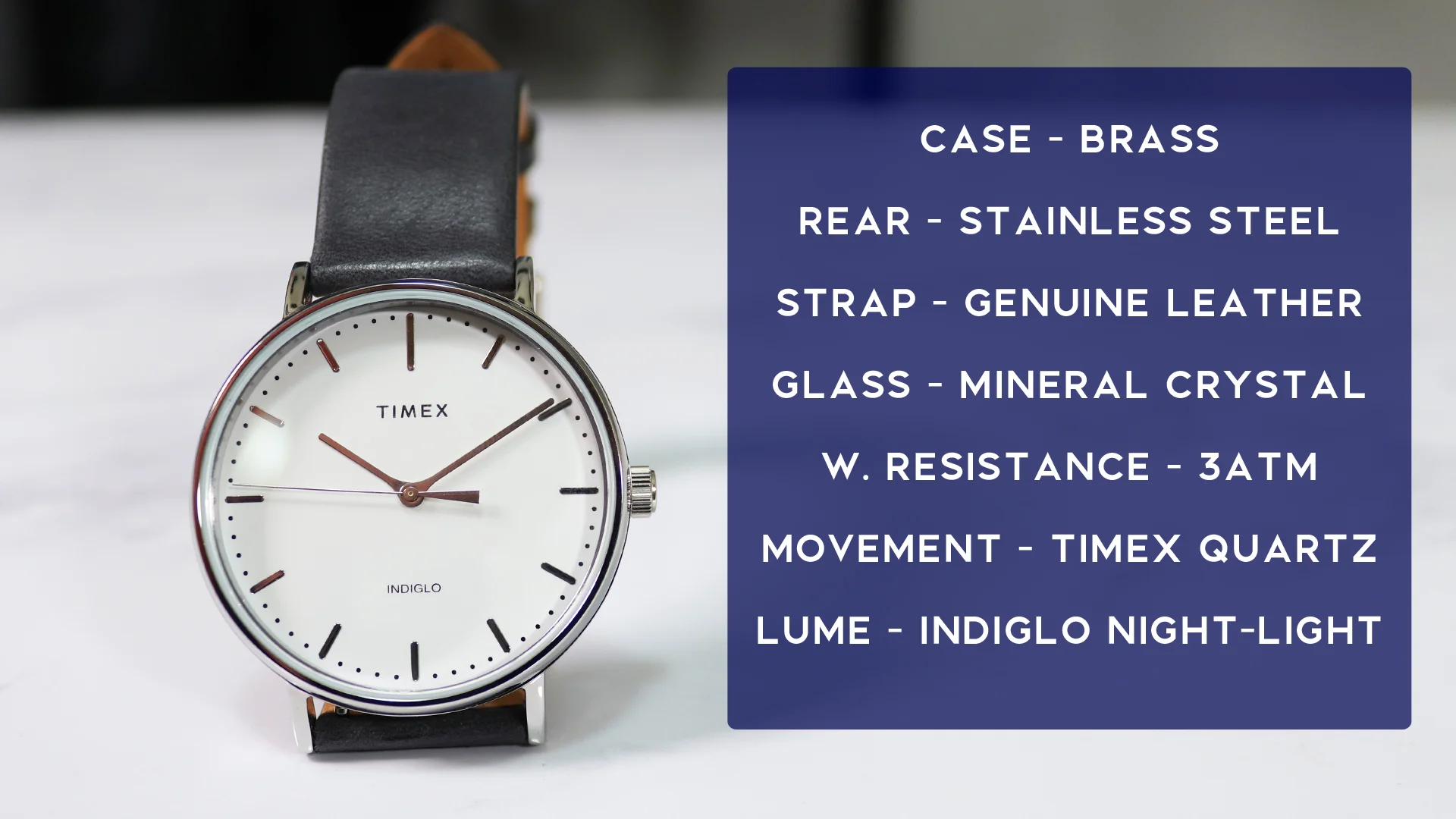 Timex Fairfield weekender