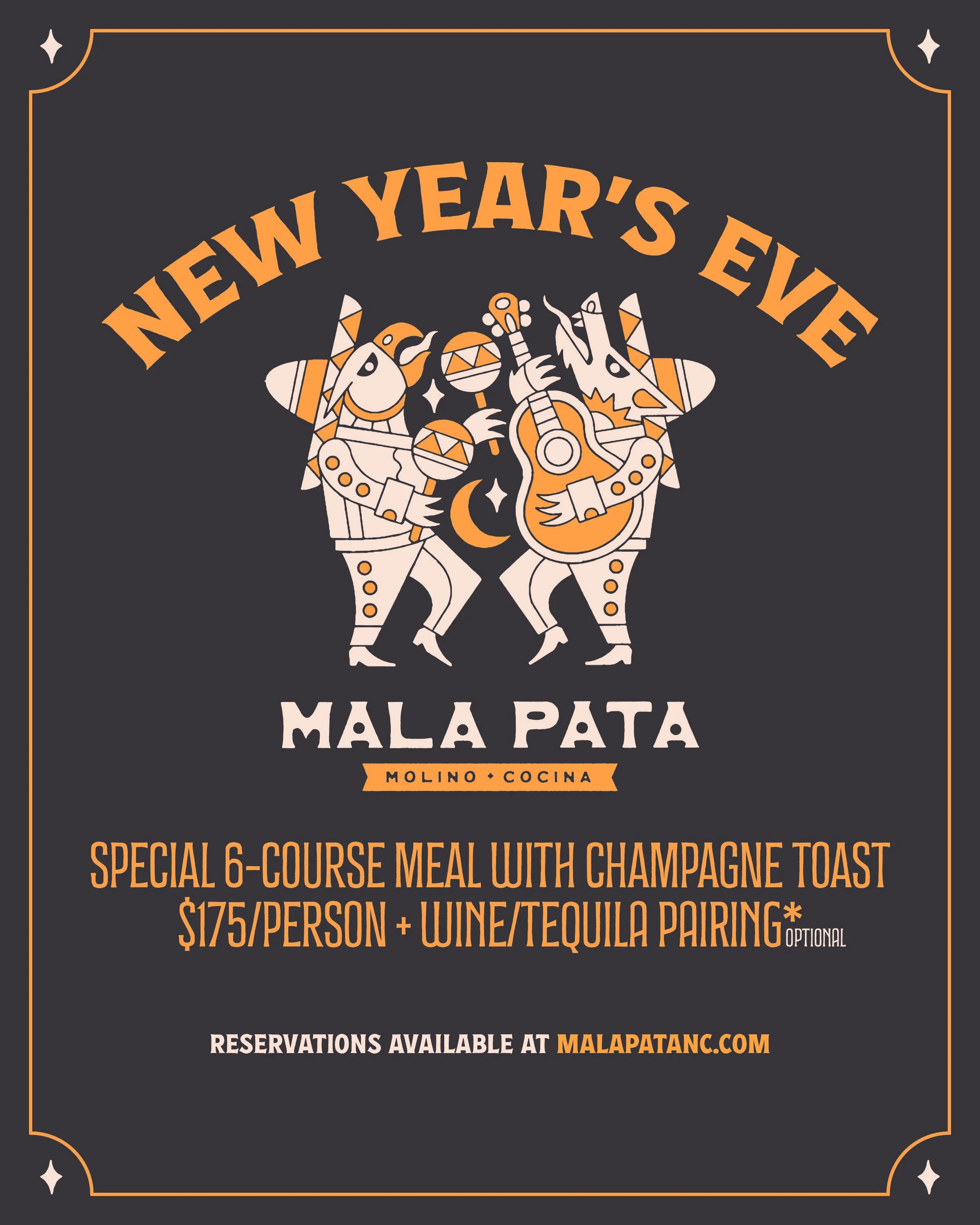 New Year's Eve at Mala Pata