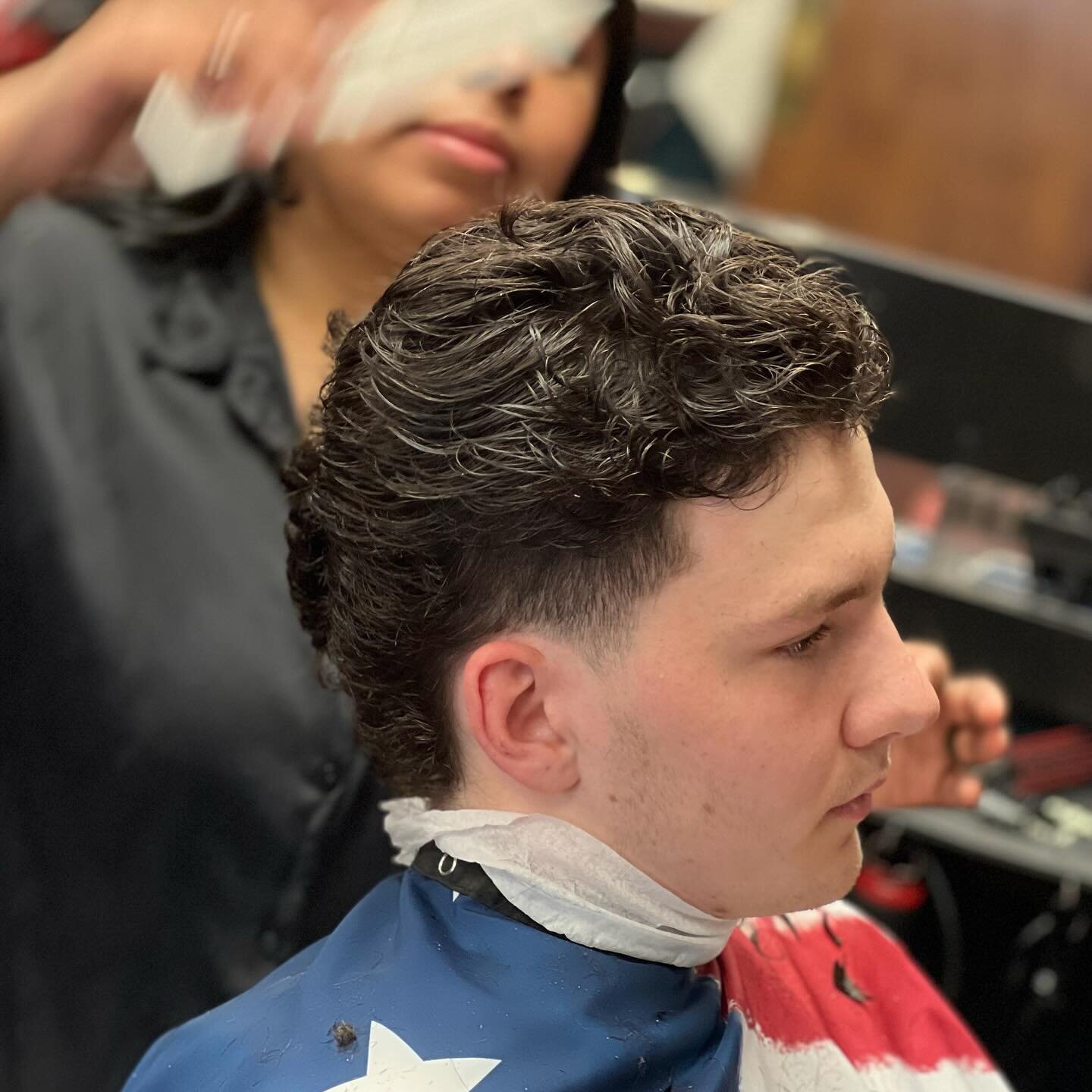 Sebastian has a kick ass head of hair, so Maria at our Roswell joint shaped him up with a modern mullet that allows his natural curl to take center stage.  Styled with @stmntgrooming Curl Cream. 

#roswellbarber #menshair #menshaircut #barbershop #at