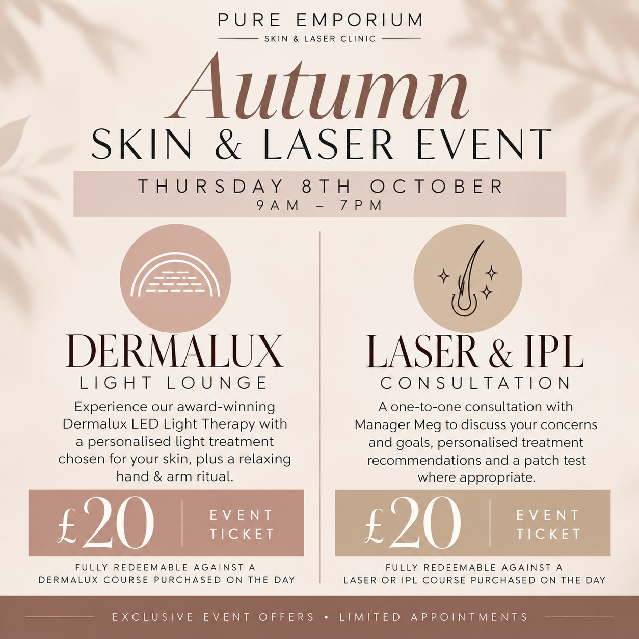 Why You Should Start Your Laser Journey In Autumn…