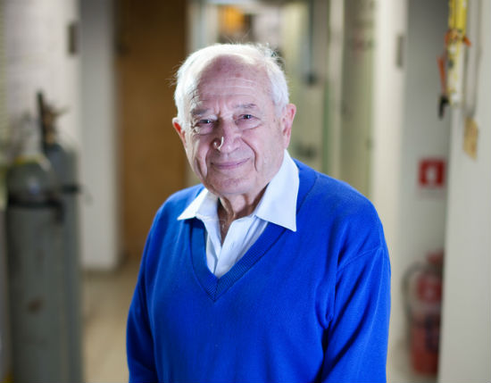 Prof. Prof. Raphael Mechoulam from the Hebrew University, who first identified THC