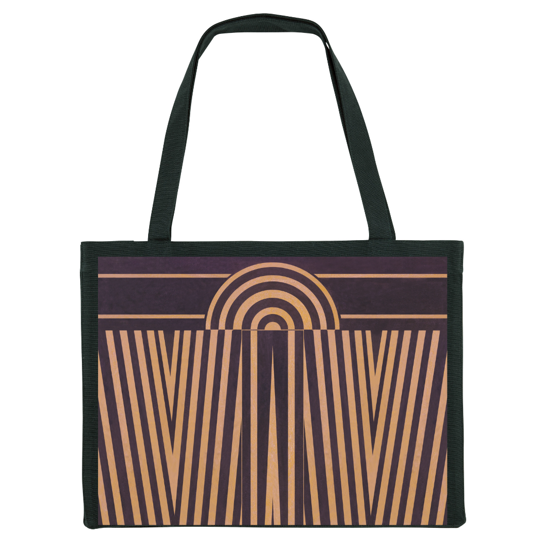 Shopping Bag STAU762 Serene 9 Black BOTH SIDES- FRONT AND BACK.png