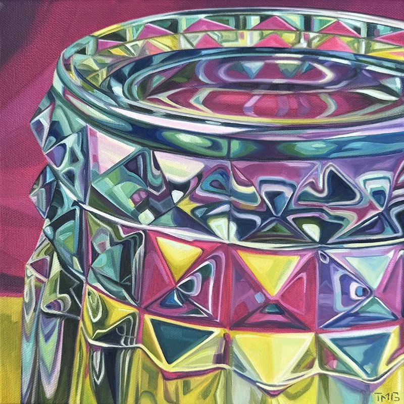 Drinks On The House!, 10” x 10”, Oil on Canvas, ©2025