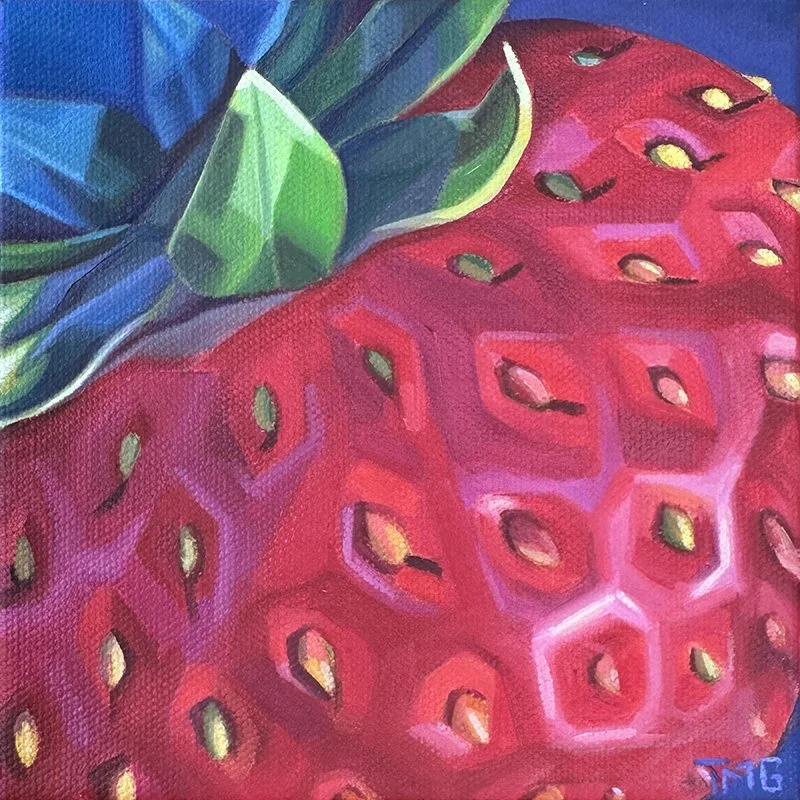 Jam It!, 6” x 6”, Oil on Canvas, ©2025