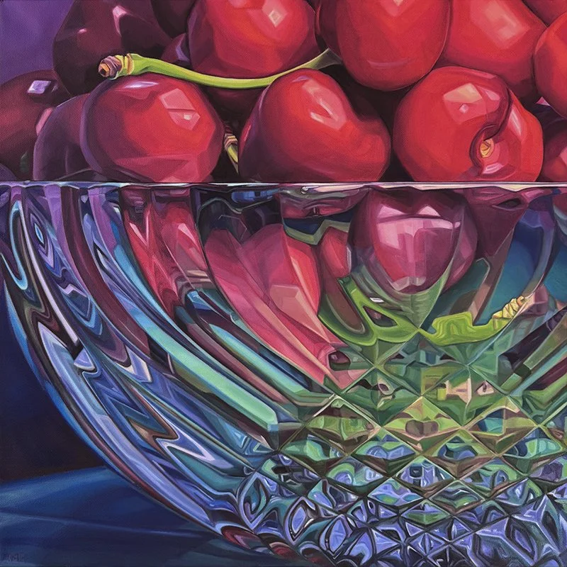 Watch It! That Tickles!, 20” x 20”, Oil on Canvas, ©2025