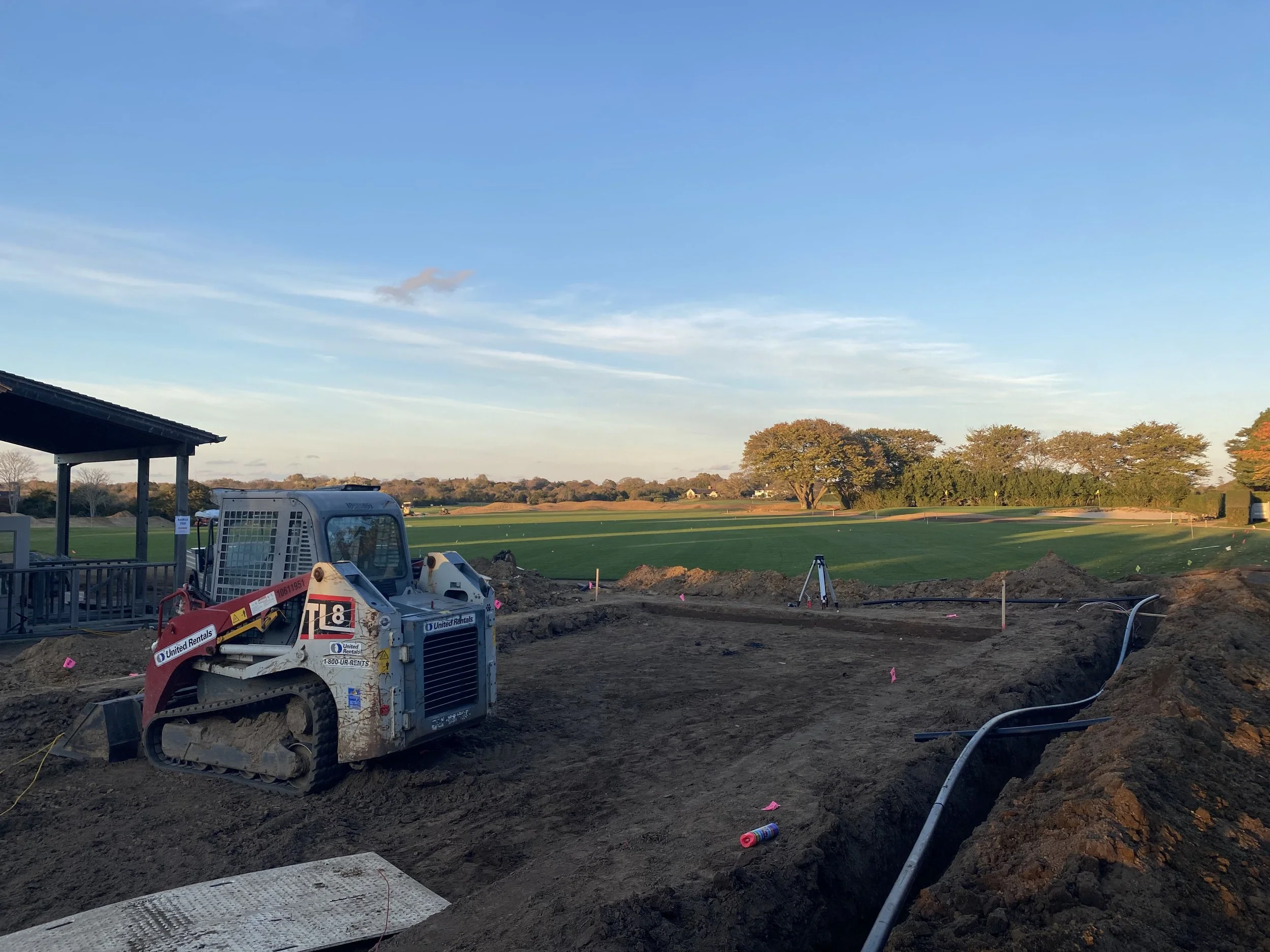  Cavity Dug, Irrigation Installation. 