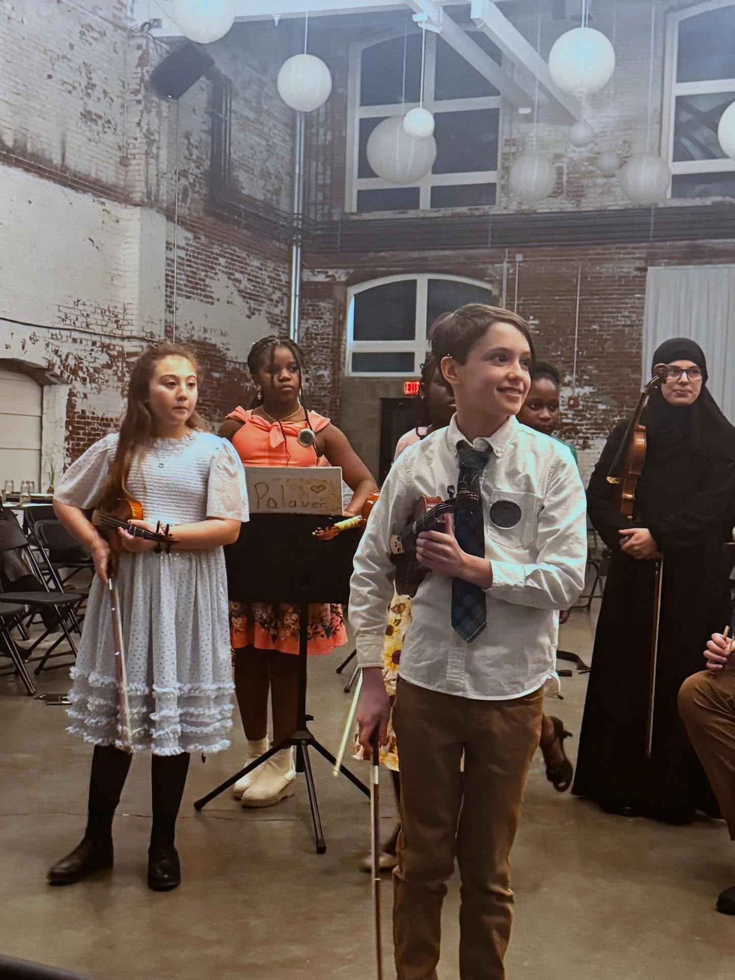 Check out YFO alumni performing at the Palaver Gathering!

The Palaver Strings gathering was a powerful reminder of what makes a neighborhood thrive. Sitting shoulder to shoulder with neighbors, listening, sharing, and imagining what strong, connecte
