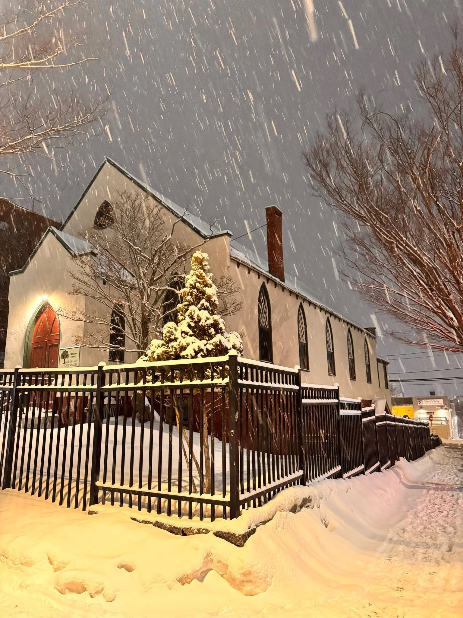On April 3rd, we said goodbye to the chapel that has stood since 1851.

It was a moment of deep emotion &mdash; and real sadness &mdash; for many of us who have loved this space and all it has represented over generations.

Youth and Family Outreach 