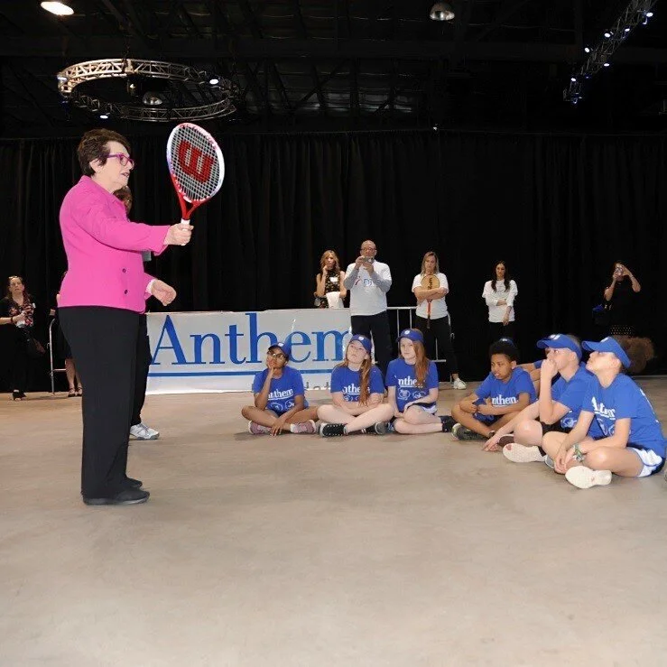 Tennis Legend Billie Jean King named Anthem Health Champion