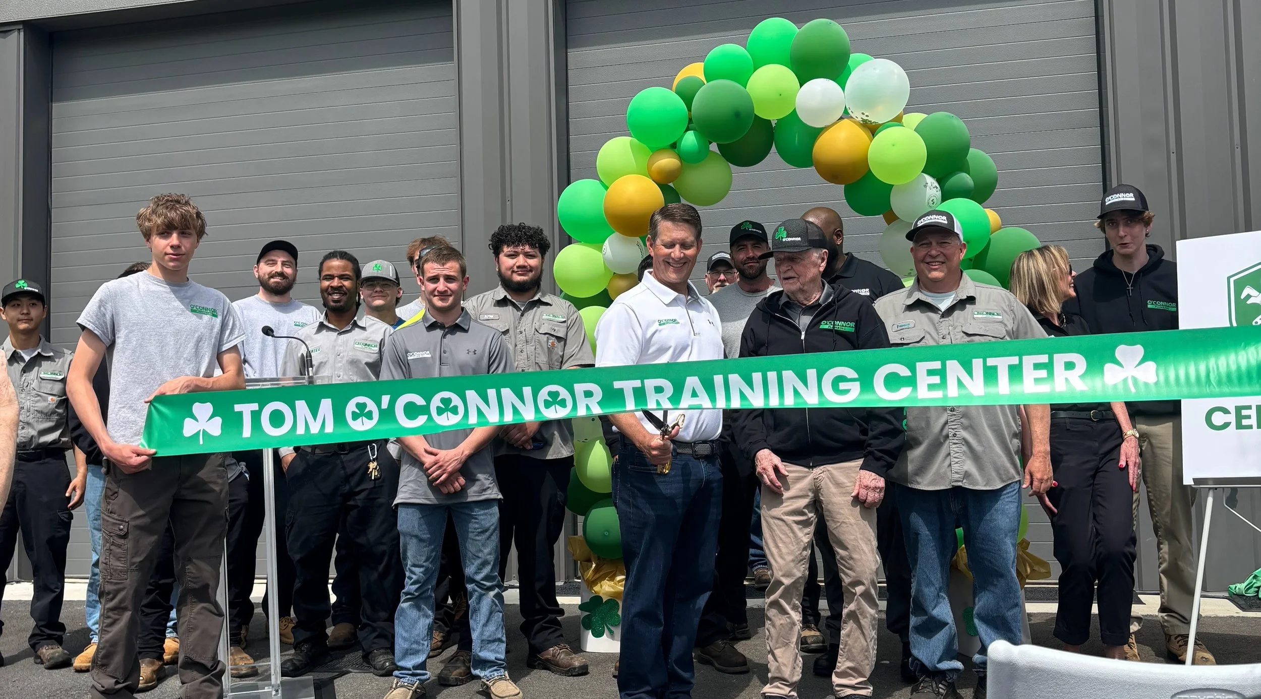 O’Connor Plumbing Unveils the Tom O’Connor Training Center!