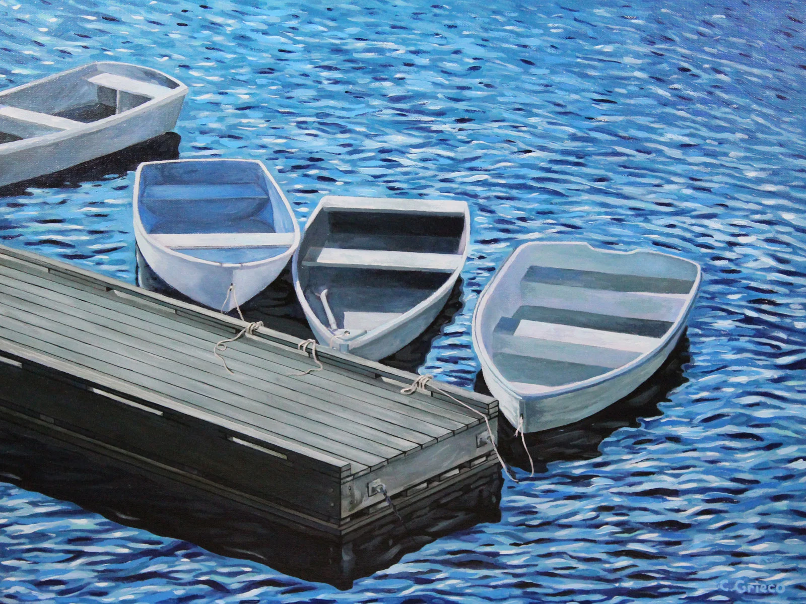Boats at the Dock Perkins Cove 