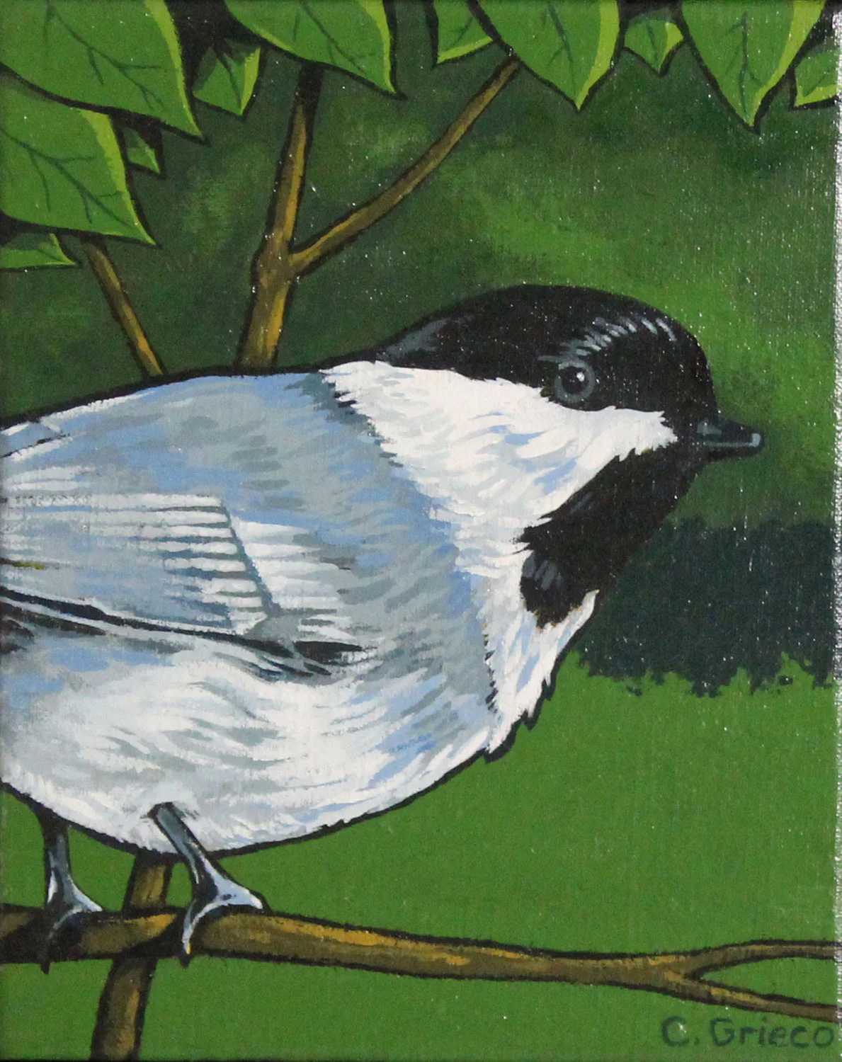 Chickadee in a Tree
