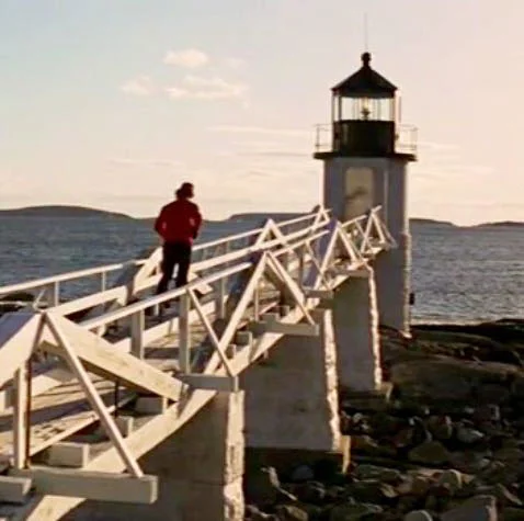 Marshall Point Lighthouse Maine Forest Gump Cross Country Run
