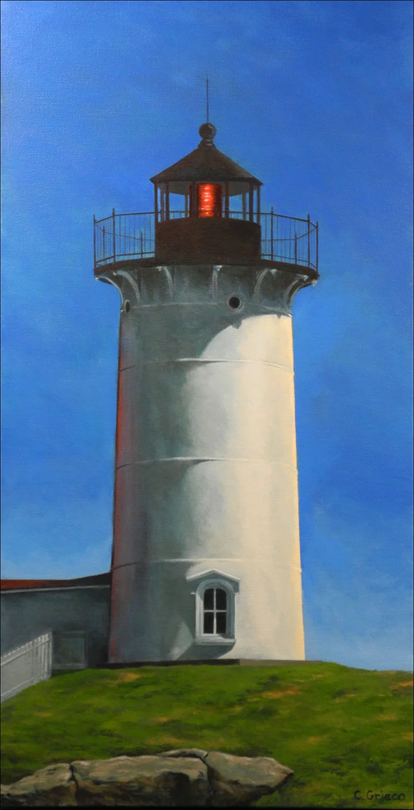 Nubble Light Blue Sky