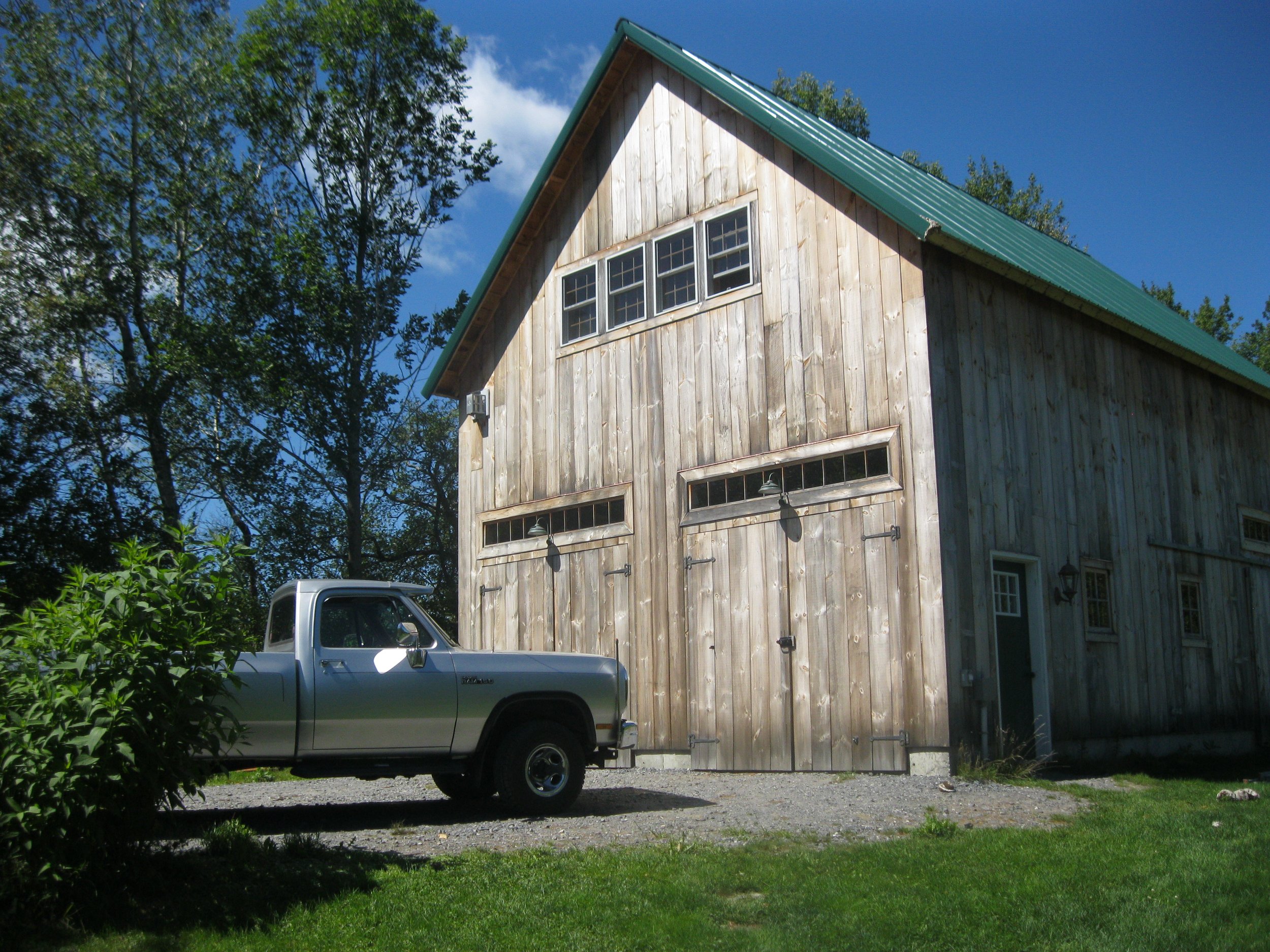 The barn at Everlasting Herb Farm where all of our products are made.JPG