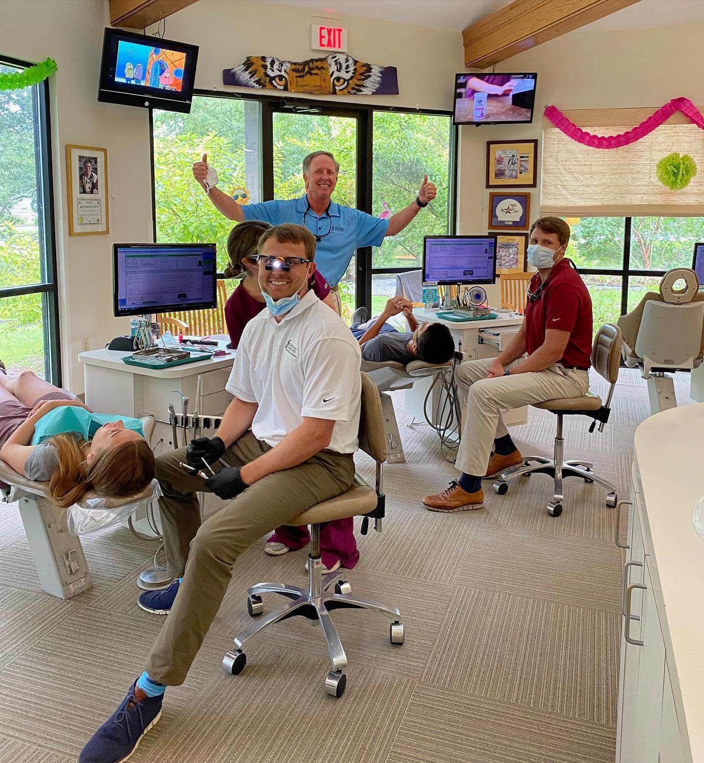 🚨Proud wife and momma moment 🚨When Mrs. Jane (@janesherman1957) walked in to see her husband and sons all working together today, she snapped this photo beaming with excitement. Our team has always been committed to providing the best care possible