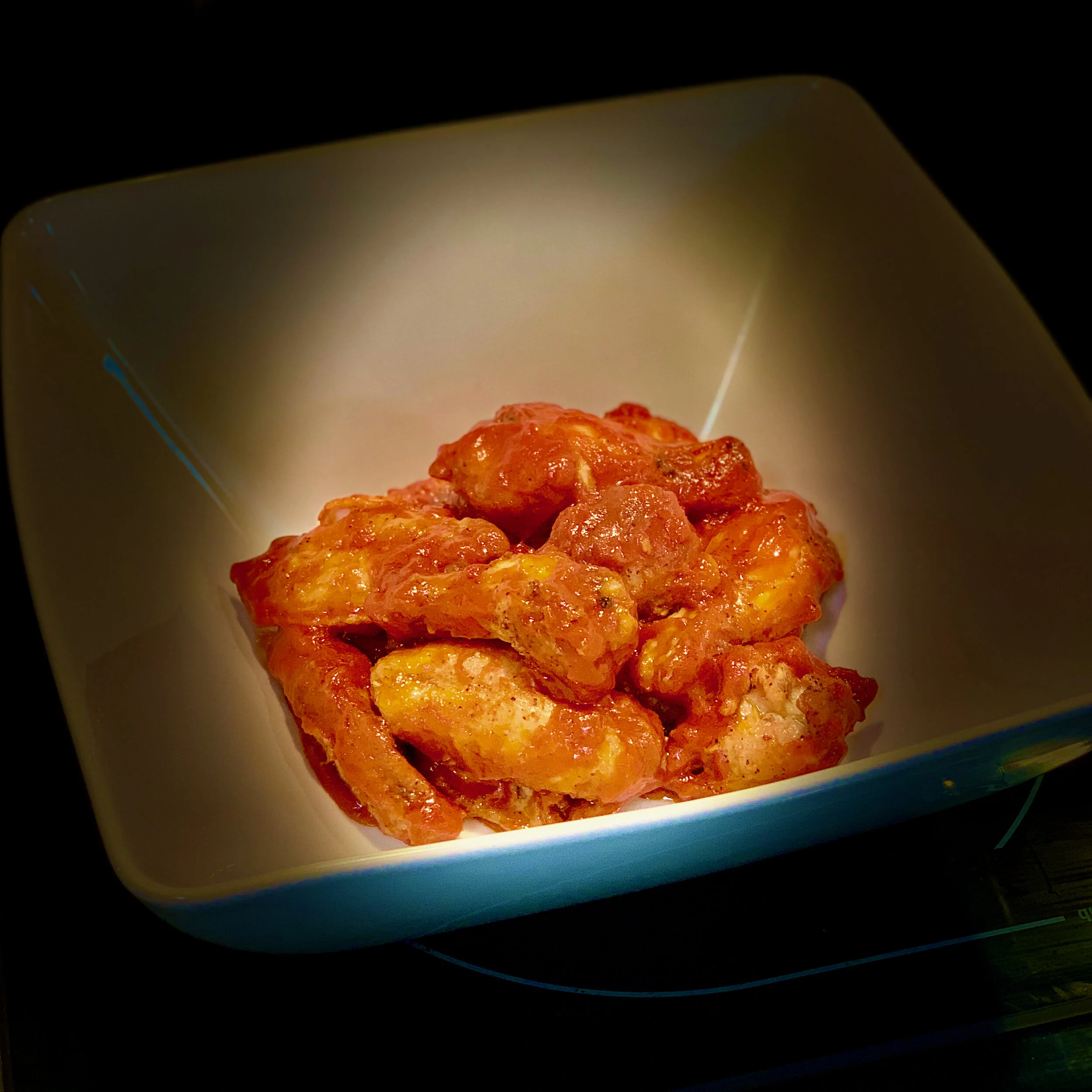 Scrim Shaw's EMPTY NESTER LOUNGE Semi-Atomic Chicken Wings