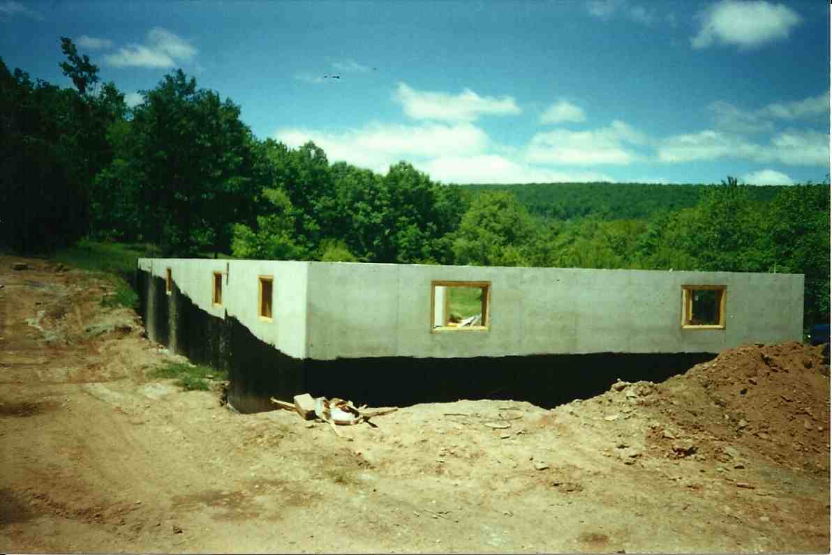 Poured Concrete Foundation Tar